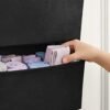 Songmics Over-door Storage, Wall Hanging Opbevarings organisator, 33,5 x 12 x 100 cm, sort - Billede 5