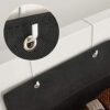 Songmics Over-door Storage, Wall Hanging Opbevarings organisator, 33,5 x 12 x 100 cm, sort - Billede 3