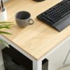 Vasagle Computer Desk, Study Table, Stable Office Desk, Large Gaming Desk, Easy Assembly, For Home and Office, med justerbare nivelleringsfødder, 120 x 60 x 76 cm LWD64N - Billede 4