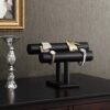 Songmics Jewellery Stand Watch Stand Bracelet Stand Faux Leather Black JDS102 - Billede 4