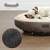Hundeseng, Hundesofa, Katteseng, Donutform, Rund, 65 Cm Dia, Brun - Billede 5