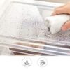 Songmics -skobokse, plastskoopbevaringsarrangører med klare døre, sæt af 6, stable, let samling, 27 x 34,5 x 19 cm, op til britisk størrelse 10, hvid LSP032W06 - Billede 7