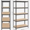 Songmics Garage Hylder enheder Grå 200 x 100 x 50 cm GLR050G01 - Billede 3