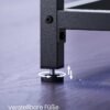 Vasagle Desk, lille computerbord, skrivebordsbord, til kontor, soveværelse, 60 x 120 x 75 cm, industriel design, metalramme, sort, LWD039B56 - Billede 7