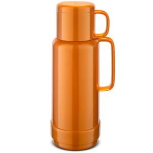 Orange Jade termokande til varme drikke, 1 liter kapacitet.