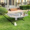 SONGMICS Hammock, TC Fabric, Grey, 210 x 150 cm - Billede 2
