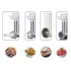Meat Machine Eldom M200ZT Matt med en hackare och en potatisrater - Billede 3