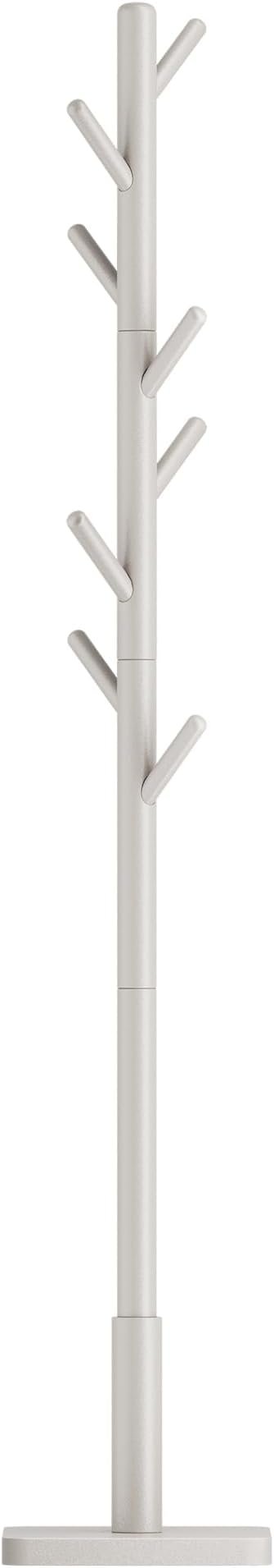 Knagerække, Knageholder i Massivt Træ, Fritstående Hal, Entre, Gummitræ Kroge og Stang, Cappuccino Beige 1 Knagerække, Knageholder i Massivt Træ, Fritstående Hal, Entre, Gummitræ Kroge og Stang, Cappuccino Beige