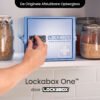 Lockabox One™ Låsbar medicinskab - Opbevaringsboks med tallås - Blå - Billede 2