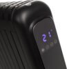 QLT Elektrisk Radiator med App – Oliefri Radiator med Termostat – Sort - Billede 4