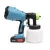 QLT Batteridrevet spraypistol til maling, lak og bejdse – Airbrush spraypistol – 800ML - Billede 2
