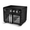 TurboTronic AFD32 Airfryer XXL og Ovn – Dobbeltdør - 32 Liter – Sort