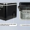 HomeTech HT023 Isbloksmaskine - Isblokskoger - 2,2 Liter - Sort - Billede 4