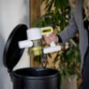 BREND BR-2214 Trådløs Stålstøvsuger med Håndstøvsuger – Hvid/Grøn - Billede 5