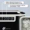 HomeTech HT023 Isbloksmaskine - Isblokskoger - 2,2 Liter - Sort - Billede 3