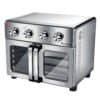 TurboTronic AF32MFD Airfryer XXL og Ovn – Dobbelt Dør - 32 Liter – Sølv - Billede 2