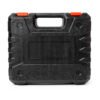 QLT 21V Akku-boremaskine med 1500mAh batteri, 6 bits, bit-holder og kuffert – kraftfuld ledningsfri boremaskine til træ, stål, plastik m.m. - Billede 6