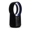 Nexxt Blæserløsfan Trådløs ventilator med LED-lys – 3 hastigheder