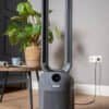 Brend bladfri ventilatorvarmer med 2200 watt kapacitet.