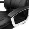 Songmics Black PU leather High Back Office Executive Swivel Computer Chair Armchair OBG57B - Billede 5
