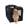 Transportkasse til hund, foldbar kattekasse i oxfordstof, XL, 81 x 58 x 58 cm, 4100 g - Billede 2