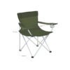 SONGMICS Folding Camping Chairs, Set of 2 Outdoor Chair, with Armrests, Cup Holder, Portable, 120 kg Capacity, for Camping, Garden, Fishing, Beach, Balcony, Military Green GCB001C01 - Billede 7
