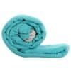 SONGMICS Hammock, 210 x 150 cm, Double Hammock, 300 kg Load Capacity, for Terrace, Balcony, Garden, Outdoor, Camping, with Carry Bag, Fastening Straps and Carabiners, Turquoise GDC15BU - Billede 4