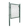 SONGMICS Garden Gate, Galvanised Steel, Sturdy and Durable, Lockable, 87 x 100 cm (Side Columns Not Included), 5 x 20 cm Mesh Grid, Green, GGD150G - Billede 3