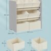 4 store og 3 små non-woven stofkasser 29,5 x 62,5 x 60 cm, Dove Grey - Billede 6