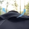 290 cm haveparasol, UPF 50+, solskærm, 30° vipning i 2 retninger, fod medfølger ikke, blå - Billede 6