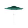 SONGMICS 290 cm Garden Parasol Umbrella, UPF 50+, Sun Shade, 30° Tilt in 2 Directions, Crank Handle for Opening and Closing, for Outdoor Gardens Pool Balcony Patio, Base Not Included, Green GPU30GN