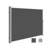 180 x 350 cm (H x L), Sidemarkise til balkon og terrasse, Solsejl, Sidegardin, Taupe