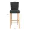 SONGMICS Barstools LDC31GY - Billede 7