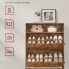 Wooden Shoe Cabinet - Billede 4