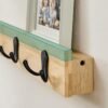 SONGMICS VASAGLE Wall Mounted Coat Rack, Coat Rack,LCR006N01 - Billede 7