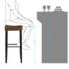 SONGMICS Barstools LDC33BR - Billede 2