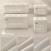 43 tommer foldbar opbevarings-ottoman, belastning 317 kg, indgang, Cremehvid - Billede 7