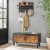 Wall Mounted Coat Rack LWS031W01 - Billede 4