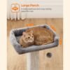 FEANDREA Cat Scratching Post Cat Climbing Tower PCA022W01 - Billede 3