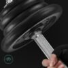SONGMICS cast iron dumbbell-Single Piece - Billede 6