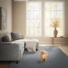 SONGMICS Rug, 200 x 290 cm, Non-Slip Rug, Home Decor, for Living Room, Bedroom, Nursery, Machine Washable, Modern Style, Dove Gray TAR014G01 - Billede 2