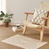 SONGMICS Sun Lounger, Sunbed, Large Reclining Sun Chair, 65 x 200 x 48 cm, Load Capacity 150 kg, with Reclining Backrest, Sunshade, Foldable, for Garden, Balcony, Terrace, Grey GCB26GY - Billede 7