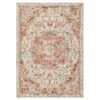 SONGMICS HOME Rug 120 x 170 cm Living Room Rug Non-Slip Rug Traditional Vintage Style Living Room Kitchen Hallway Dining Room Machine Washable Cappuccino Beige TAR032K01 - Billede 6