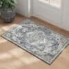 Vintage stilfuldt stue tæppe 160x230 cm i Dove Grey.
