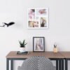 SONGMICS Picture Frames Collage for 4 photos, for 4" x 6" (10 x 15 cm), Glass Front, Wall Mounted Photo Gallery Display, White RPF25WT - Billede 4
