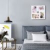 SONGMICS Picture Frames Collage for 4 photos, for 4" x 6" (10 x 15 cm), Glass Front, Wall Mounted Photo Gallery Display, White RPF25WT - Billede 5