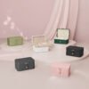 Smykkeskrin, Rejsesmykkeskrin, 2-lags, til større tilbehør, Jelly Pink - Billede 5