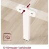 Enkeltsengramme, metalsengramme passer til madrasser på 1 m x 2,1 m, nem montering, hvid - Billede 7