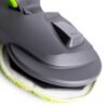Shine Cyclonic Mop rengøringssystem med spray - roterende mop med 2-delt skaft og spraysystem – til alle hårde gulve - grå/grøn - Billede 6