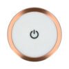 Trådløs Bordlampe - USB-C - 3 LED Lysfarver - Til Indendørs og Udendørs Brug - Sæt med 2 - Bronze - Billede 2